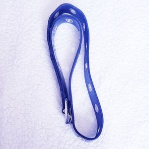 Black Italian Leather Belt from Express. Medium.